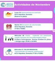 ACCU Gipuzkoaren Azaroko Egitaraua