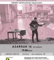 Valentziarekin kontzertu solidarioa Pau Alabajosen eskutik Urretxun