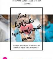 Ikastaroa: Zure Bizitzako Esperientziarik Onena