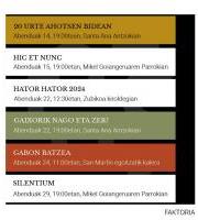 Gabonetako kontzertua: Hator Hator