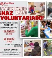 Caritas Gipuzkoa - Boluntario Izan