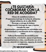 Hiritarron Harrera Sareak Boluntarioak Behar Ditu