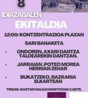 Martxoak 8, Emakumeen Nazioarteko Eguna Idiazabalen