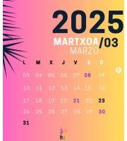 Amher SOS Arrazakeriaren Martxoko Agenda