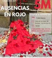 Exposición "Ausencias en Rojo"