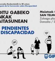 Gainditu gabeko erronkak desgaitasunean Jardunaldia