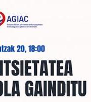 Hitzaldia: Antsietatea nola gainditu