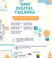 Nagusientzako Alfabetizazio digitala Tailerrak Ibarran