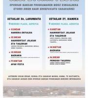 Haur Sahararrei Harrera Ekitaldia