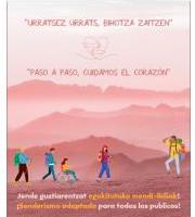 Bihotzez Elkartea - Ibilaldi egokituaren ibilbidea