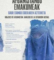 Hitzaldia: "Afganistaneko emakumeak" Gaur egungo egoeraren azterketa