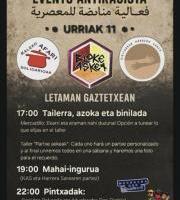 Kaleko Afari Solidarioaren Ekitaldi Antiarrazista