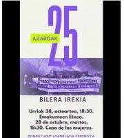 Donostiako Emakumeen Etxea - BILERA IREKIA