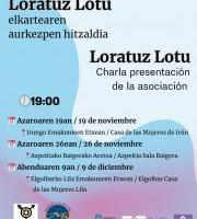 Aurkezpena: Loratuz Lotu elkartea