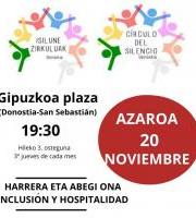 Isiltasunaren Zirkulua - Círculo del Silencio ¡¡¡Suspendido por temporal!!!