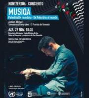 "MUSIQA: Palestinatik mundura": Aeham Ahmad, Yarmoukeko piano-jolearekin