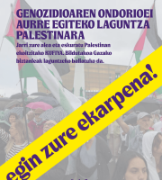 Crowfounding: Eskuratu Palestinan ekoitzitako KUFIYA