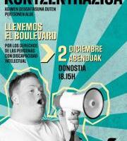 Konzentrazioa: Adimen desgaitasuna duten pertsonen alde