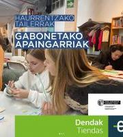 Gabonetako apaingarriak prestatzeko tailerra