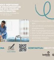 Ikastaroa: Mendeko pertsonei gizarte-erakundeetan gizarte eta osasun arreta ematea