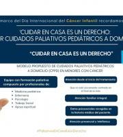Txostena: Cuidados Paliativos Pediátricos a Domicilio en menores con cáncer y sus familias