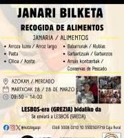 Janari bilketa erraldoia Azokan