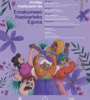 Zarauzko Emakumeen Etxea - Martxoaren 8ko egitaraua