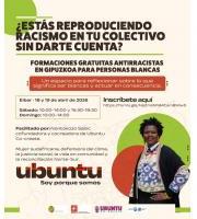 Formakuntza: Arrazakeria eta pribilegio zuria – Ubuntu Gipuzkoa