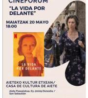 Proiekzioa eta solasaldia: La Vida Por Delante
