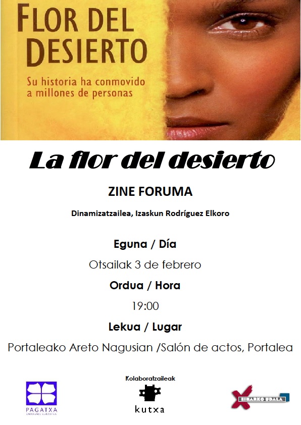 La flor del desierto portada