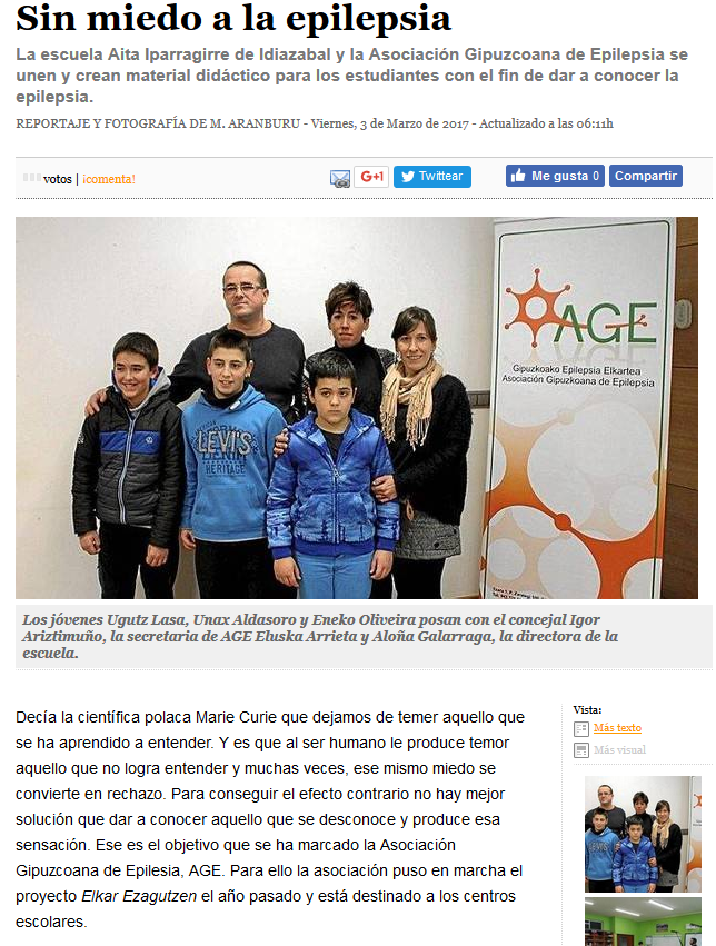 SIN MIEDO A LA EPILEPSIA