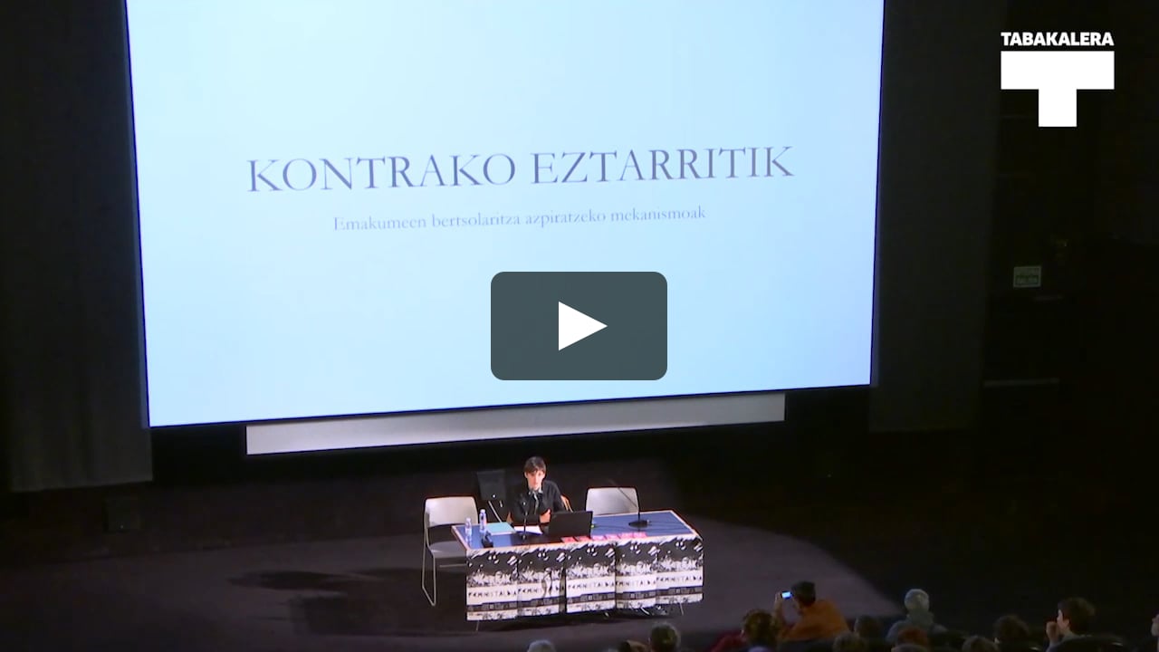 Feministaldia 2018: Uxue Alberdi (EU)