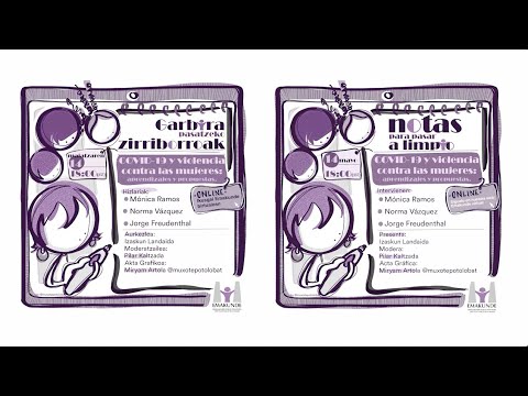 Mahaingurua/Mesa redonda: &quot;COVID-19 y violencia contra las mujeres: aprendizajes y propuestas&quot;