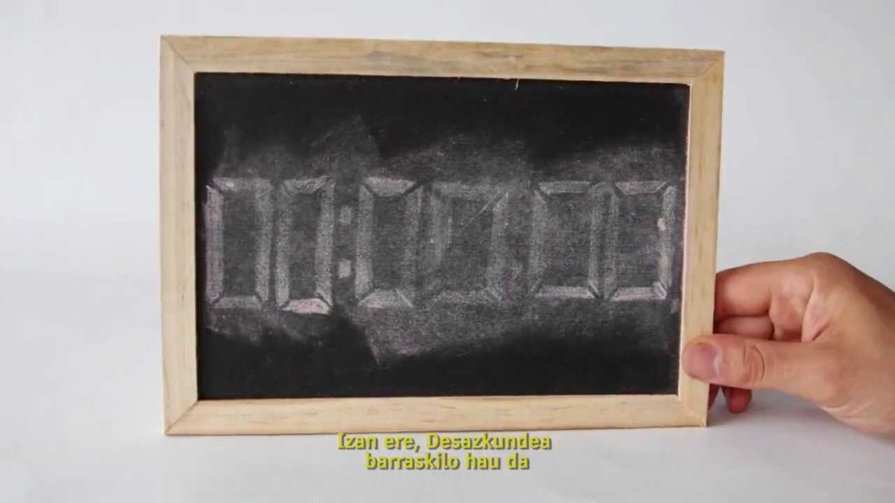 Decrecimiento en un minuto