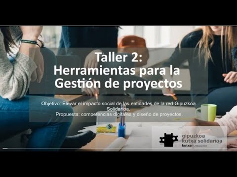 2 Proiektuak kudeatzeko tresnetarako sarrera