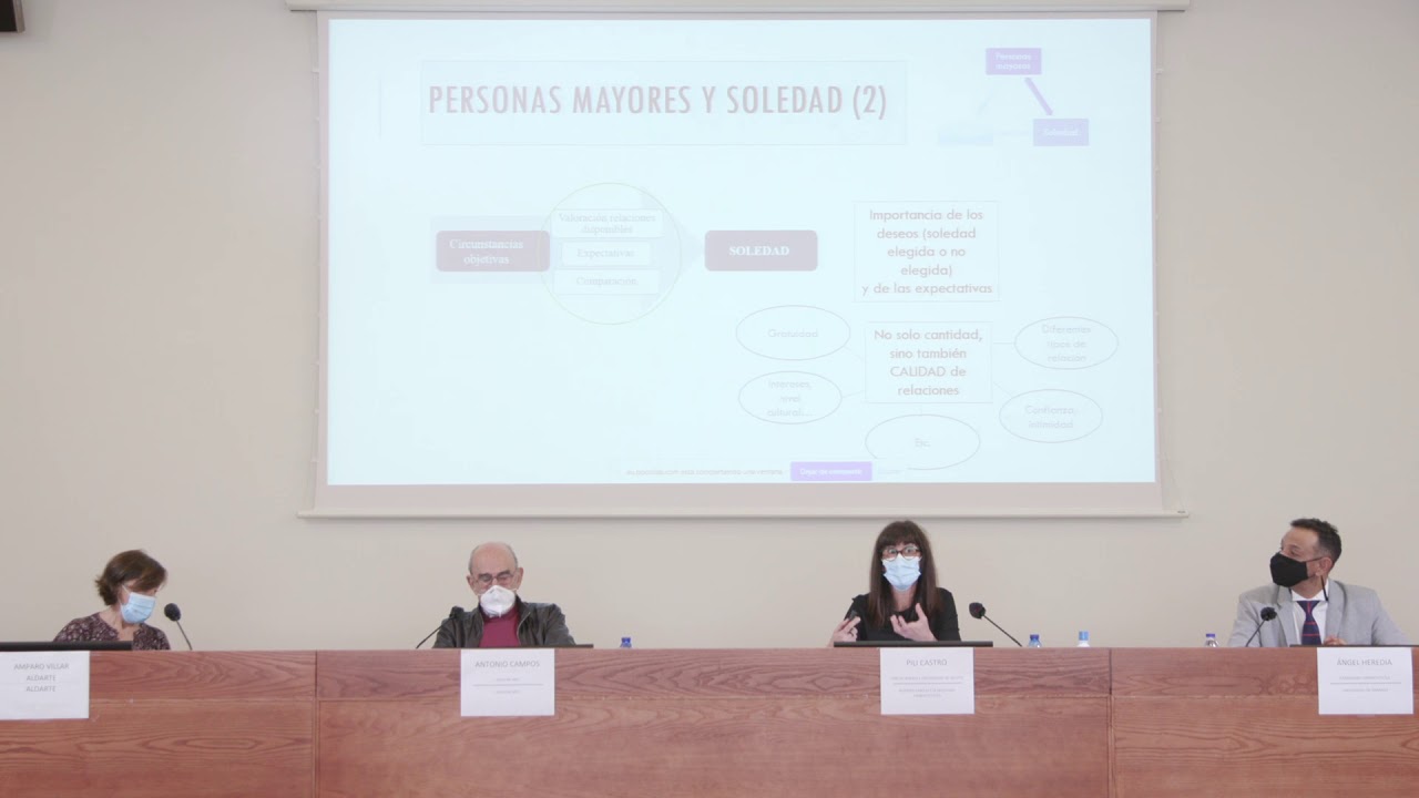 Mesa redonda. Atención a la diversidad en las personas mayores /// PARTE 1