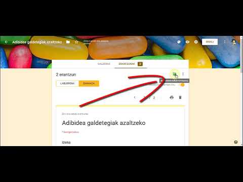 Google inprimakiak II (nola bidali eta ezarpenak)