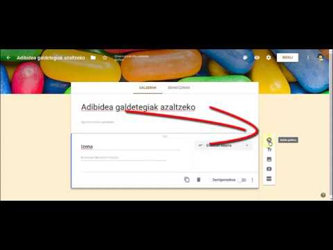 Google inprimakiak I (sortu eta galdera motak)