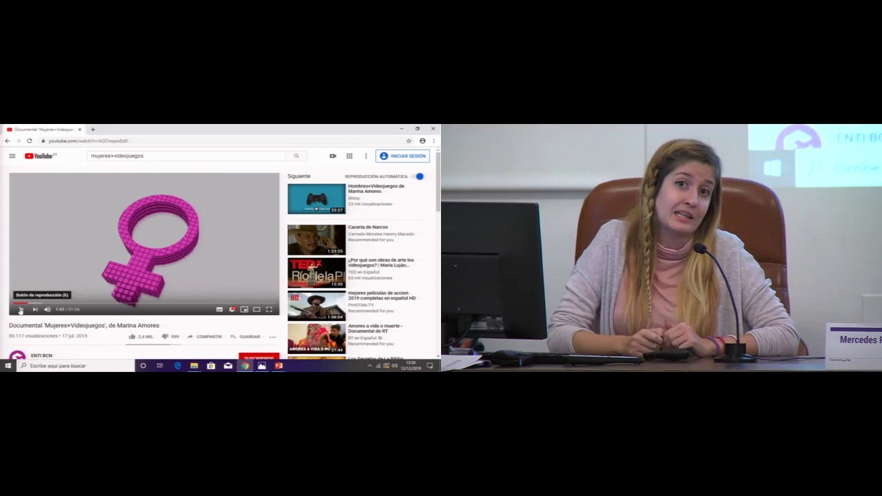 Intervención de Marina Amores &quot;Blissy&quot;