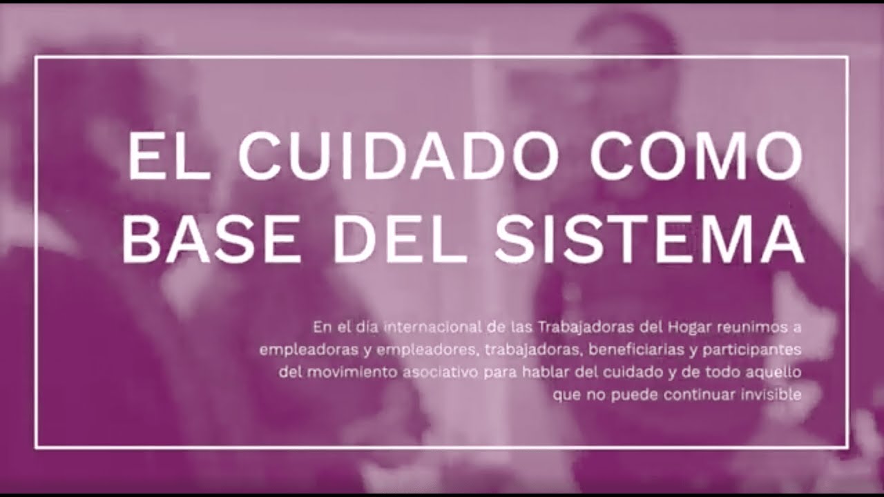 El cuidado como base del sistema
